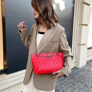 red Small  perfume one shoulder crossbody bag size 35x8x20